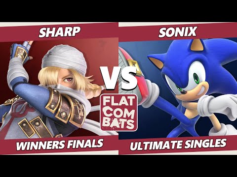 Flat Combats 1 Winners Finals - NEST | Sharp (Sheik) Vs. BAN | Sonix (Sonic) SSBU Smash Ultimate