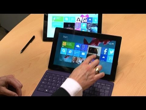 The tablet according to Microsoft: lightweight and with PC functions