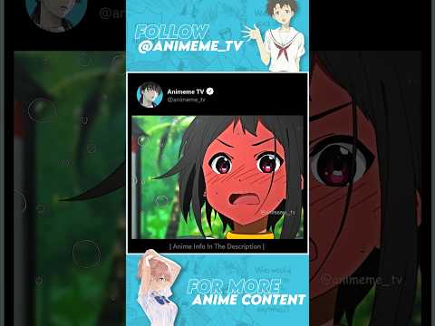 A bird of culture 😆 #anime #animemoments
