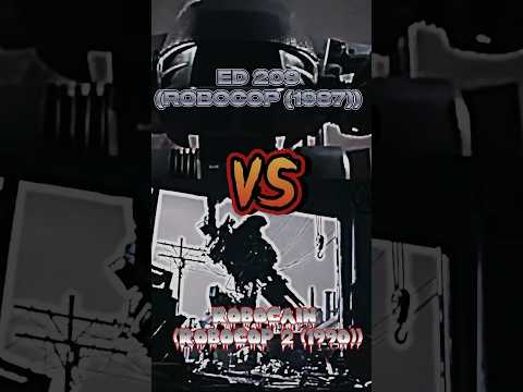 ED 209 vs ROBOCAIN   #vsshort #edit #robocop #robocain #ed209 #ladygaga #scifi   (Rematch)