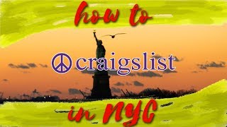 How to Craigslist in New York City