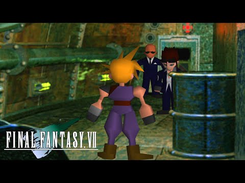 Final Fantasy 7 - [Part 63] - The Sunken Gelnika  (PS4) - No Commentary