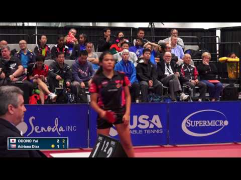 2016 US Open - Adriana Diaz vs. Yui Odono (Women's QF)