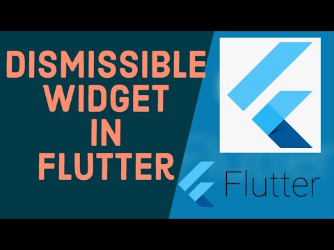 Flutter Tutorial for Beginners 29 Dismissible Widget in Flutter