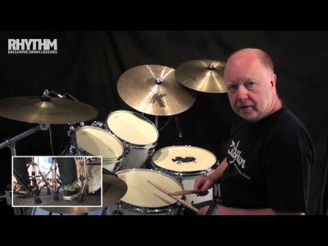 Beginner Drum Lessons: How to play a basic funk drum beat