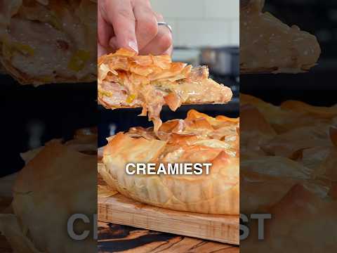 Creamy Chicken Filo Pie Recipe