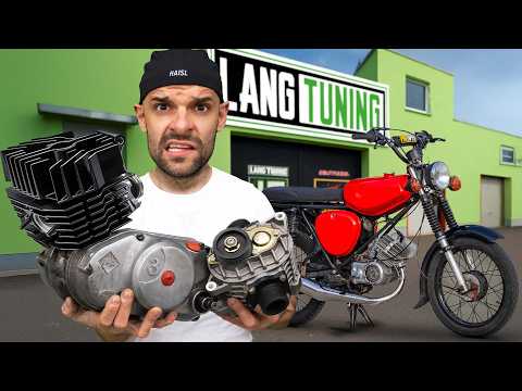 SUPERCHARGER on a new SIMSON ENGINE (2-stroke)