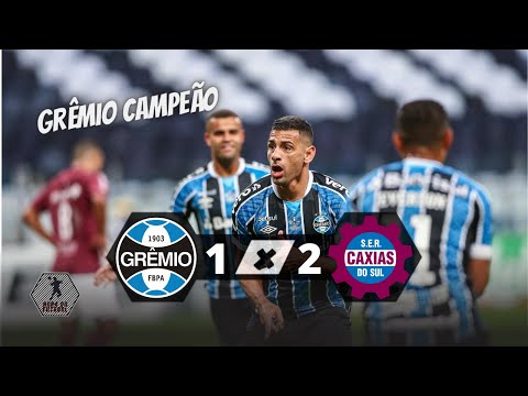 GRÊMIO 1 X 2 CAXIAS | MELHORES MOMENTOS | APESAR DA DERROTA GRÊMIO É CAMPEÃO | 30/08/2020