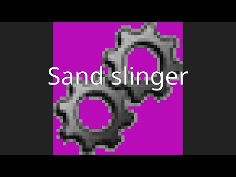 Part of a video titled Sand slinger - YouTube