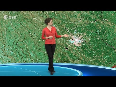 Earth from Space: Romanian mosaic