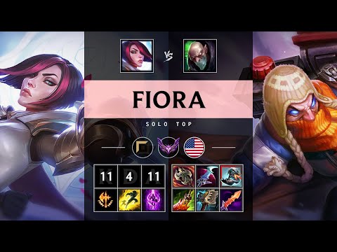 Fiora Top vs Singed: Unstoppable - NA Master Patch 25.S1.1