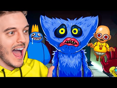 CE JEU RASSEMBLE TOUS NOS JEUX PRÉFERÉS ?! ( Poppy Playtime , Rainbow Friends,.. )