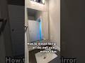 How to install mirror using clips. #mirror #mirrorclips #wallmirrors  clips https://amzn.to/4mEQ8ti