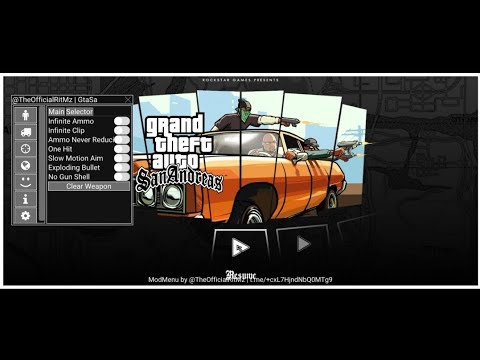 Menu Mod Apk GTA San Andreas V2.11.277 For Android Unlimited Money 🤑📥✔