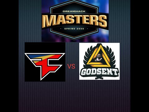 FAZE VS GODSENT -Dreamhack | BEST MOMENTS | CSGO