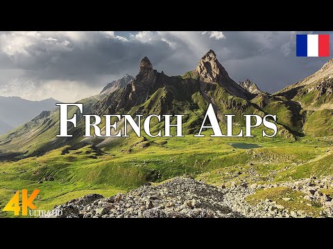 French Alps 4K Ultra HD • Stunning Footage French Alps, Scenic Relaxation Film with Calming Music.