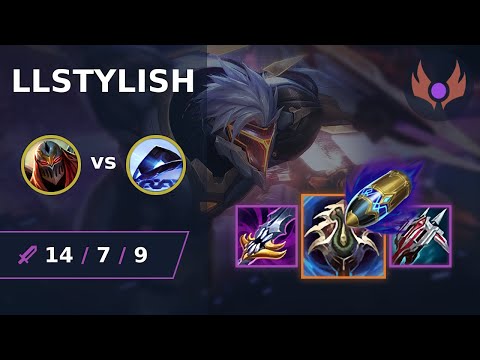 [ LLStylish ] Zed MID vs Xerath | NA MASTER | LOL Season 2024