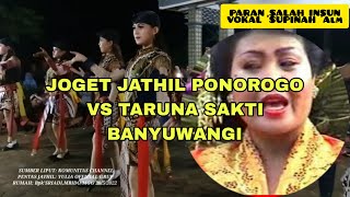 Download lagu KOLABORASI.!JOGET JATHIL PONOROGO VS MUSIK JARANAN TARUNA SAKTI BANYUWANGI mp3
