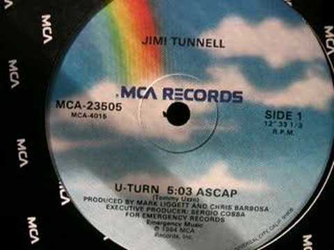 U Turn (12" version) - Jimi Tunnel 1985 US Disco