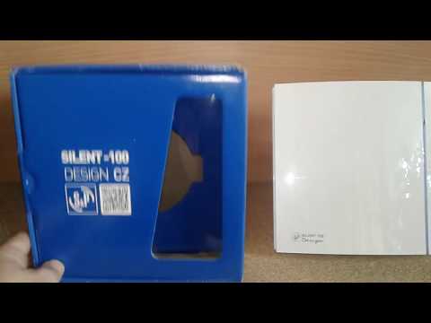 Ventiliatorius SOLER&amp;PALAU SILENT-100 CZ DESIGN 5210601800 video
