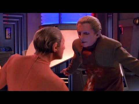 Odo kills another Changeling | Star Trek: Deep Space Nine | The Adversary | S3E26