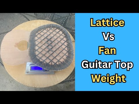 How Much Does A Carbon Fiber Balsa Lattice Guitar Top Weight? | David Schramm Luthier