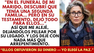 En El Funeral De Mi Esposo Descubrí Que Tenía Otra Familia… Y En Su Testamento Lo Dejó Todo A Ellos