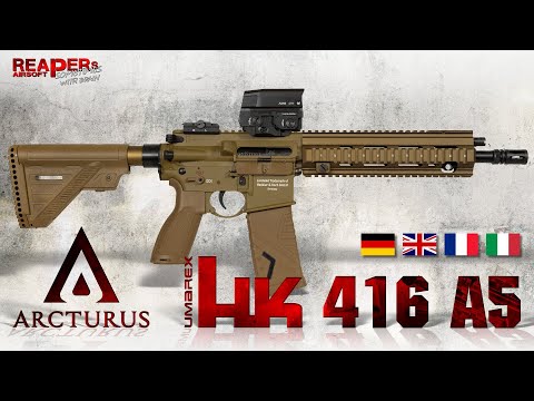 [Review] Arcturus/Umarex HK416A5 Version 2023, S-AEG (6mm BB Softair/Airsoft) - EN Subs