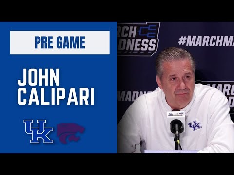 John Calipari press conference ahead of Kansas State game | NCAA Tournament Round 2