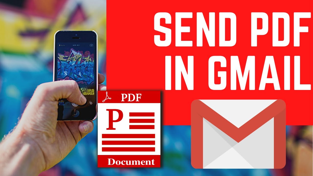 How to Send PDF Files Via Gmail On Mobile | How To Attach File in Gmail on Android
