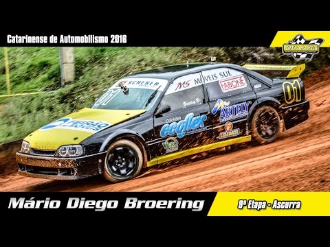 Mário Diego Broering - 9ª Etapa Catarinense de Automobilismo 2016 - Ascurra