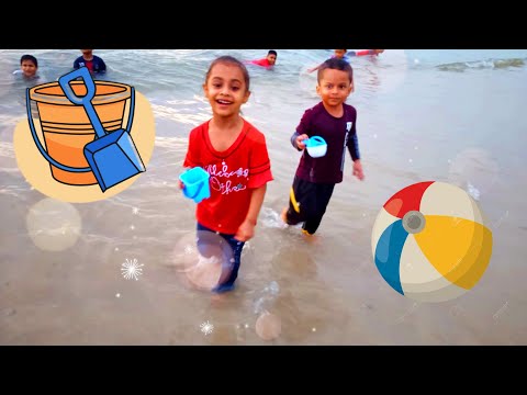 Hisham, Hifzur and Murshida are having a fun day at the beach|SP #3|Fun Kids Videos