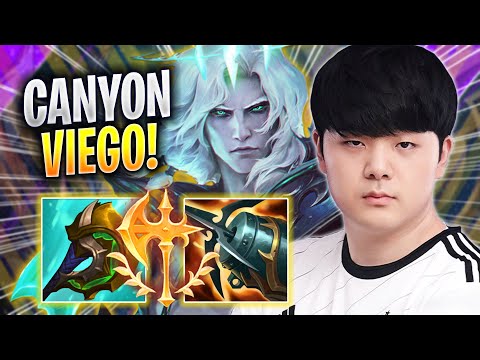 CANYON TRIES VIEGO WITH NEW ITEMS! - DK Canyon Plays Viego JUNGLE vs Nidalee! | Season 2023