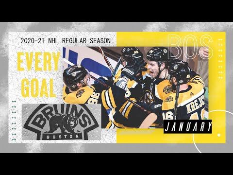 Every Boston Bruins Goal - January 2021 | NHL