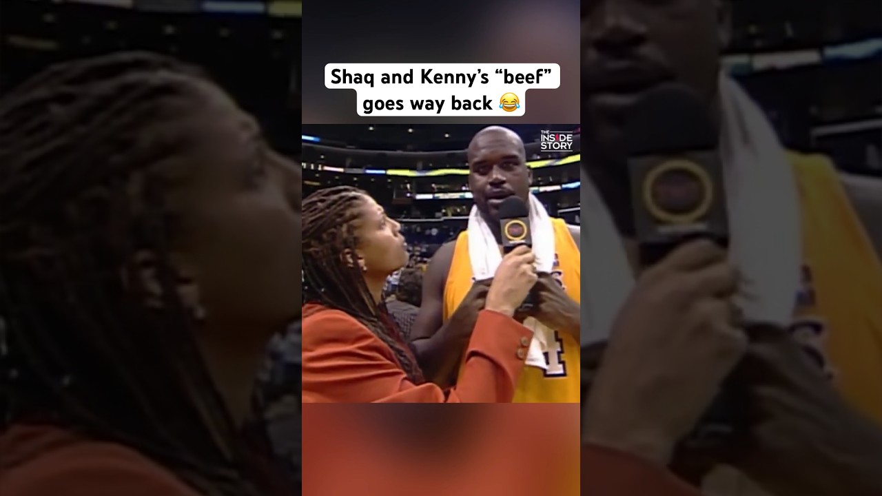 Shaq was going at Kenny years before he joined Inside the NBA 🤣