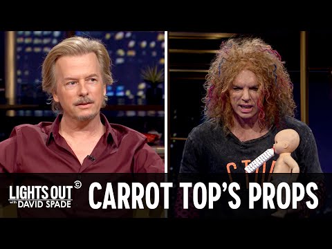 Carrot Top and His Prop Trunk Interrupt David Spade - Lights Out with David Spade