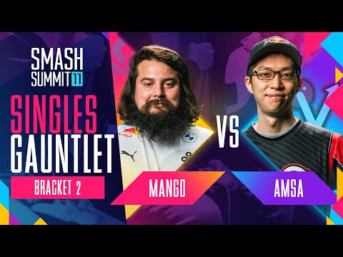 Mang0 vs aMSa - Gauntlet: Bracket 2 R3 - Smash Summit 11 | Fox vs Yoshi