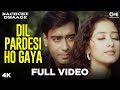 Dil Pardesi Ho Gaya | Kachche Dhaage | Lata Mangeshkar, Kumar Sanu | Ajay, Manisha | 90's Evergreen