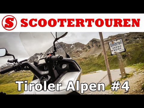 Scootertouren Tiroler Alpen 2018 #4 vom Umbrailpass zum Stilfser Joch