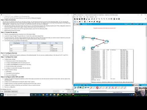 SRWE - 1.6.1 Packet Tracer - Implement a Small Network