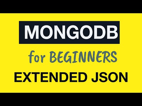 MongoDB Tutorial for Absolute Beginners 13 What is Extended JSON