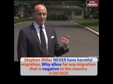 Miller: 'Why Would Any Civilization That Wants to Preserve Itself Allow Any Migration Negative to the Country?'; Rubio Implementing New Values-Based Immigration Screening; Rep. Dan Goldman Compares ICE to 'Gestapo-like' for Wearing Masks -- 413% Increase in Assaults on ICE Officers