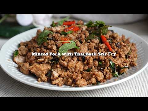 Minced Pork with Thai Basil Recipe
