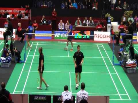 Careme-Choinet vs Fuchs-Michels - Championnat d'Europe par Equipe mixte 2011