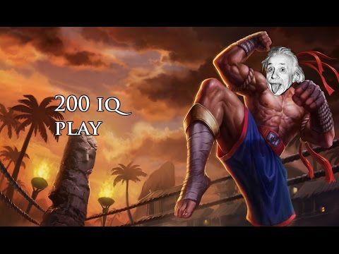 Lee Sin 200 IQ play