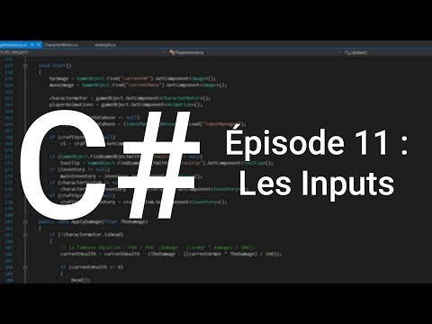 Apprendre le C Épisode 1 Les variables Unity 3D