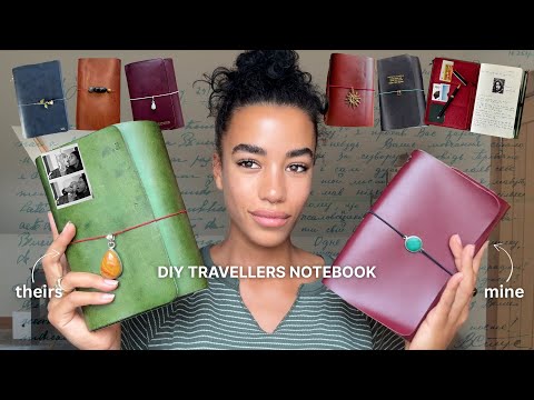 DIY travellers notebook in under 1 hour | how to make your dream journal at home