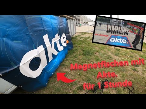 Akte. SAT. 1 MAGNETANGELT mit UNS! Magnetfischen mit Fernseh-Team & Spree:publik!