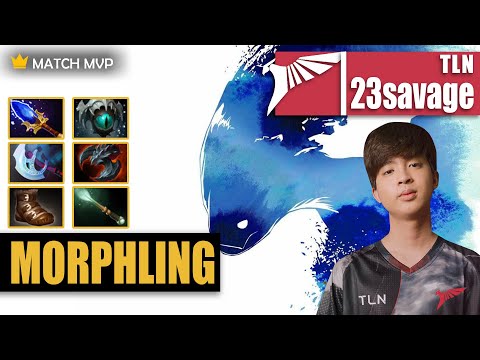 Morphling Safelane | TLN.23savage | 13 MINS MANTA INSANE FARMING SPEED | 7.31d Gameplay Highlights
