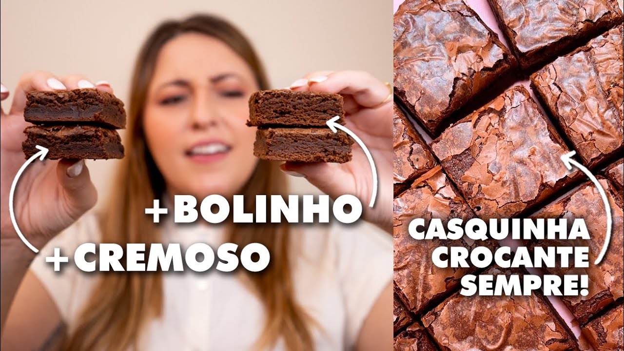 O BROWNIE CIENTIFICAMENTE PERFEITO -  Casquinha Crocante SEMPRE | Tábata Romero